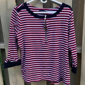 Tommy Hilfiger woman's 3/4 sleeve top size 0X